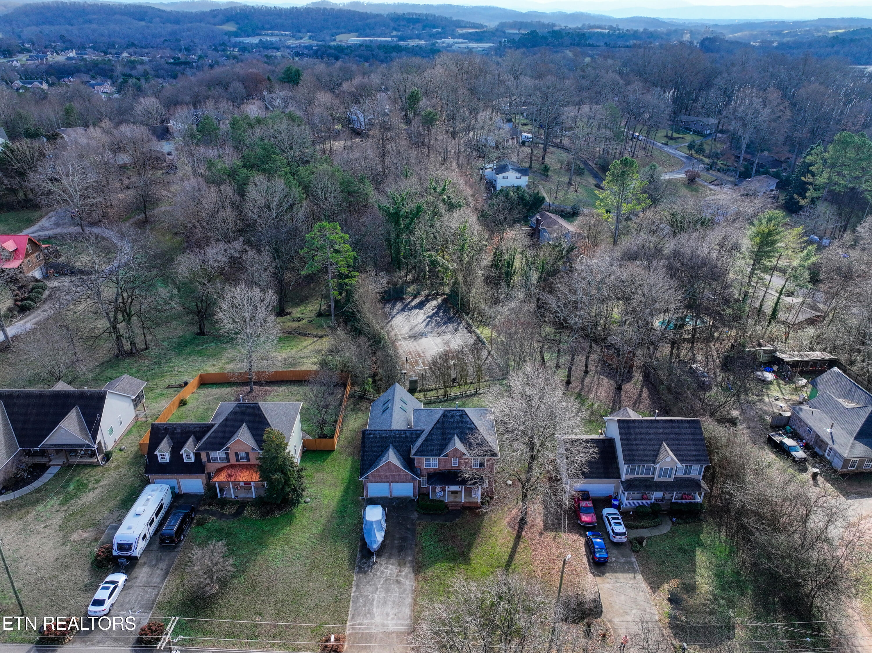 3434 Topside Road Knoxville, TN 37920 - Photo 51 of 55 Drone Shot: Front View