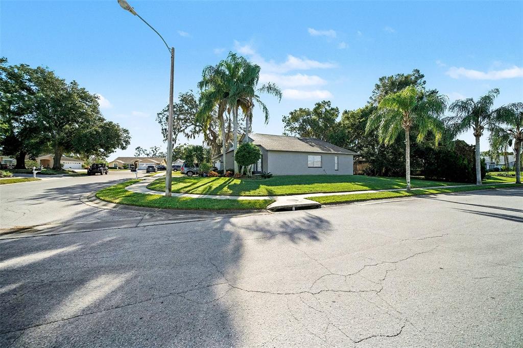 13749 Meade Court Hudson, FL 34667 - Photo 3 of 33 a view of a swimming pool with a yard