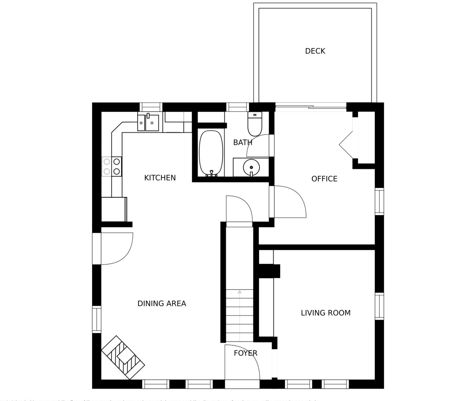 5 Sandalwood Road Belfast, ME 04915 - Photo 20 of 20 First Floor Plan