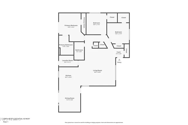 $810,000 | 1847 North 66th Street, Scottsdale, AZ 85257