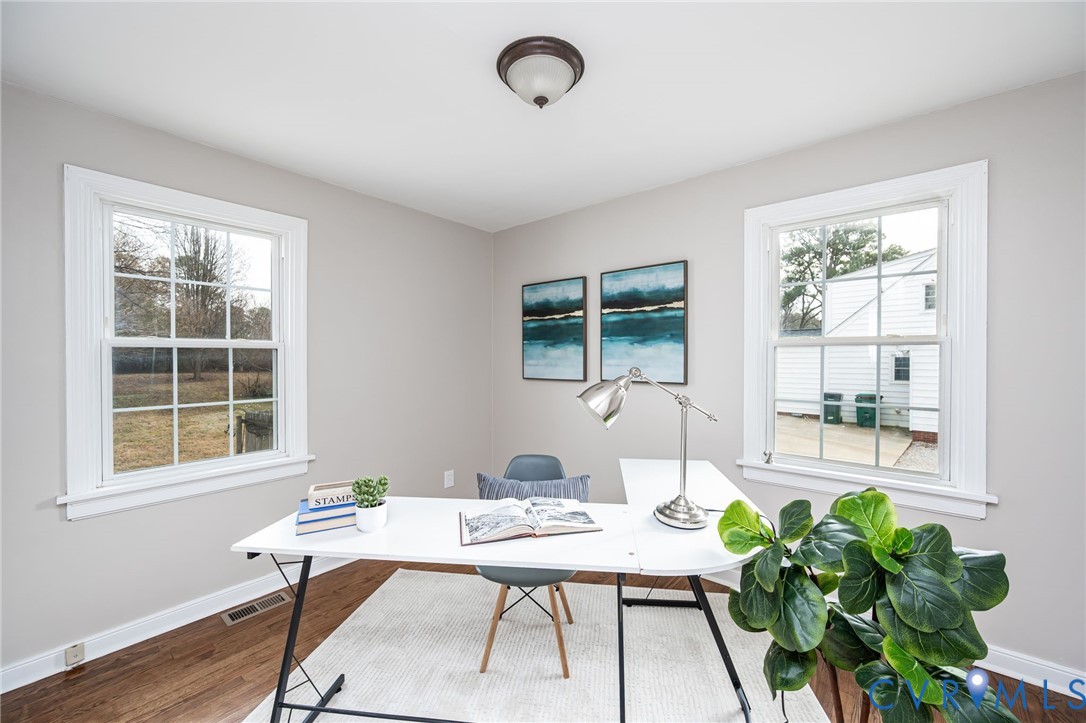 1221 Santa Anna Road Henrico, VA 23229 - Photo 12 of 26 Set up as Office space with refinished hardwood fl