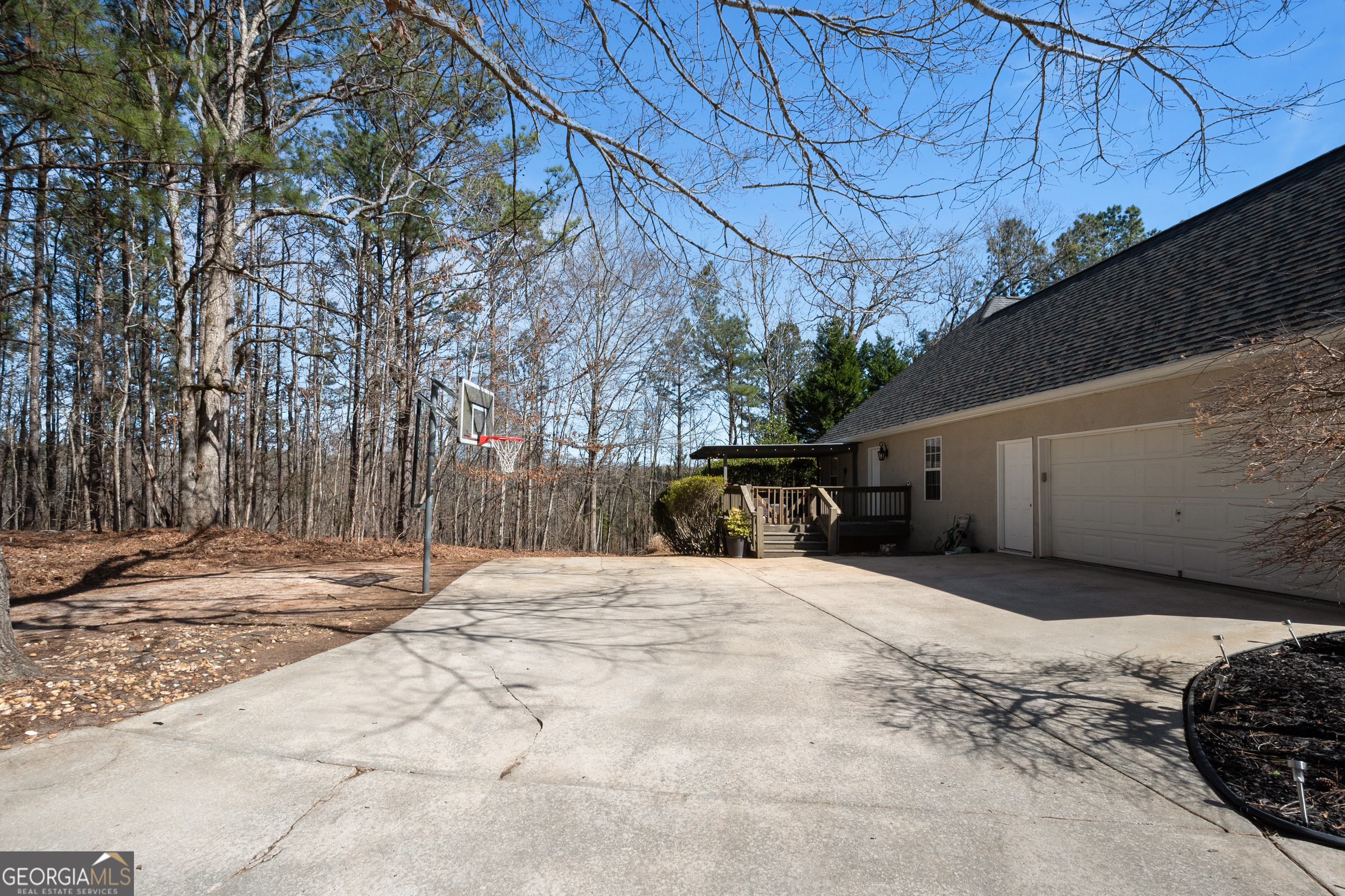 568 Martin Mill Road Moreland, GA 30259 - Photo 51 of 70 a view of a backyard of the house