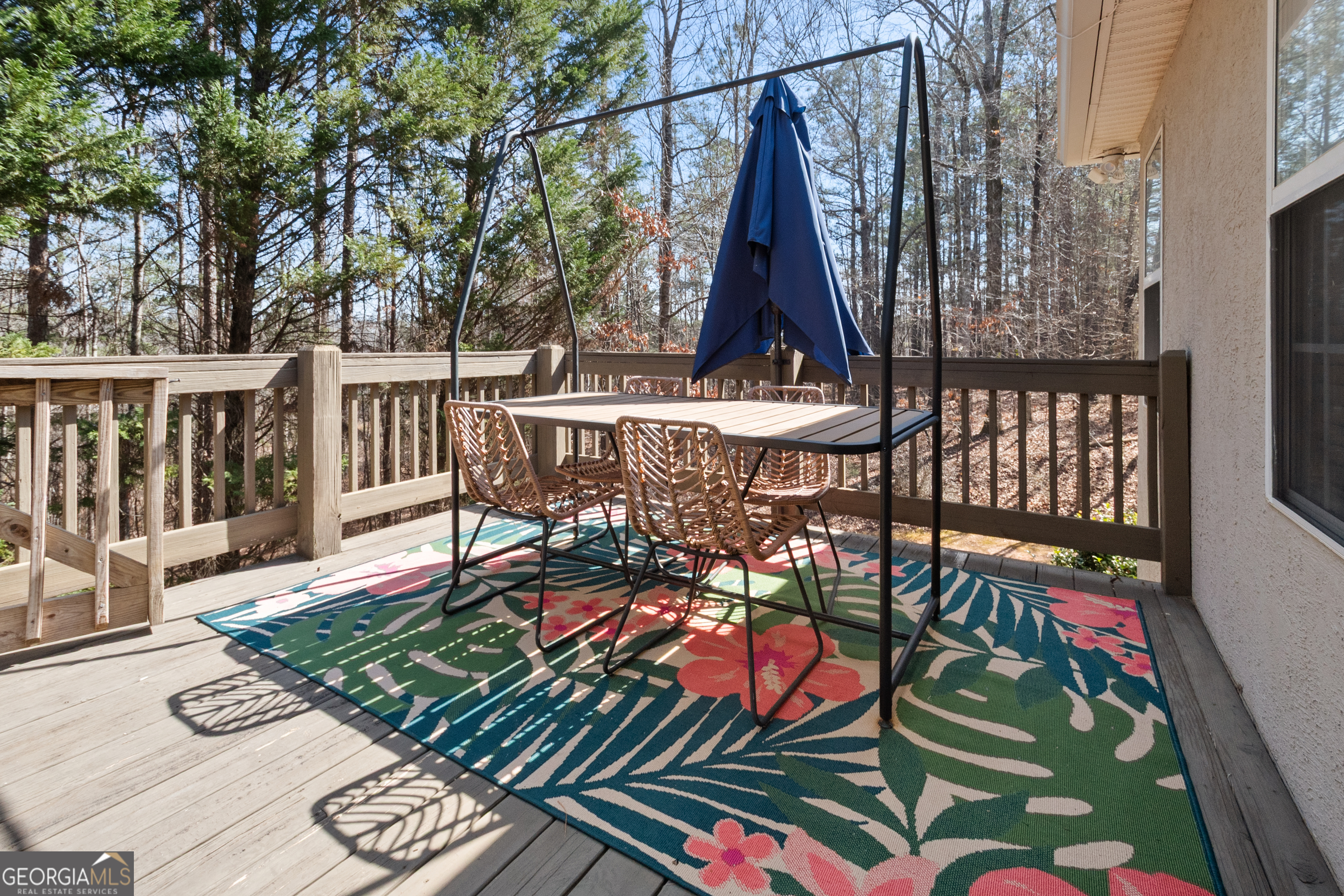 568 Martin Mill Road Moreland, GA 30259 - Photo 57 of 70 a view of a chairs and table in patio