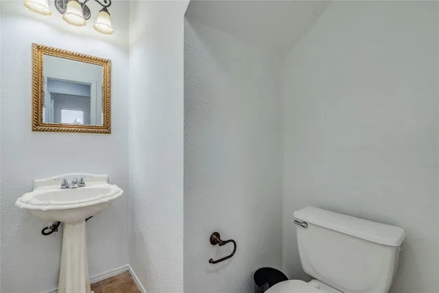 an empty room that has a window