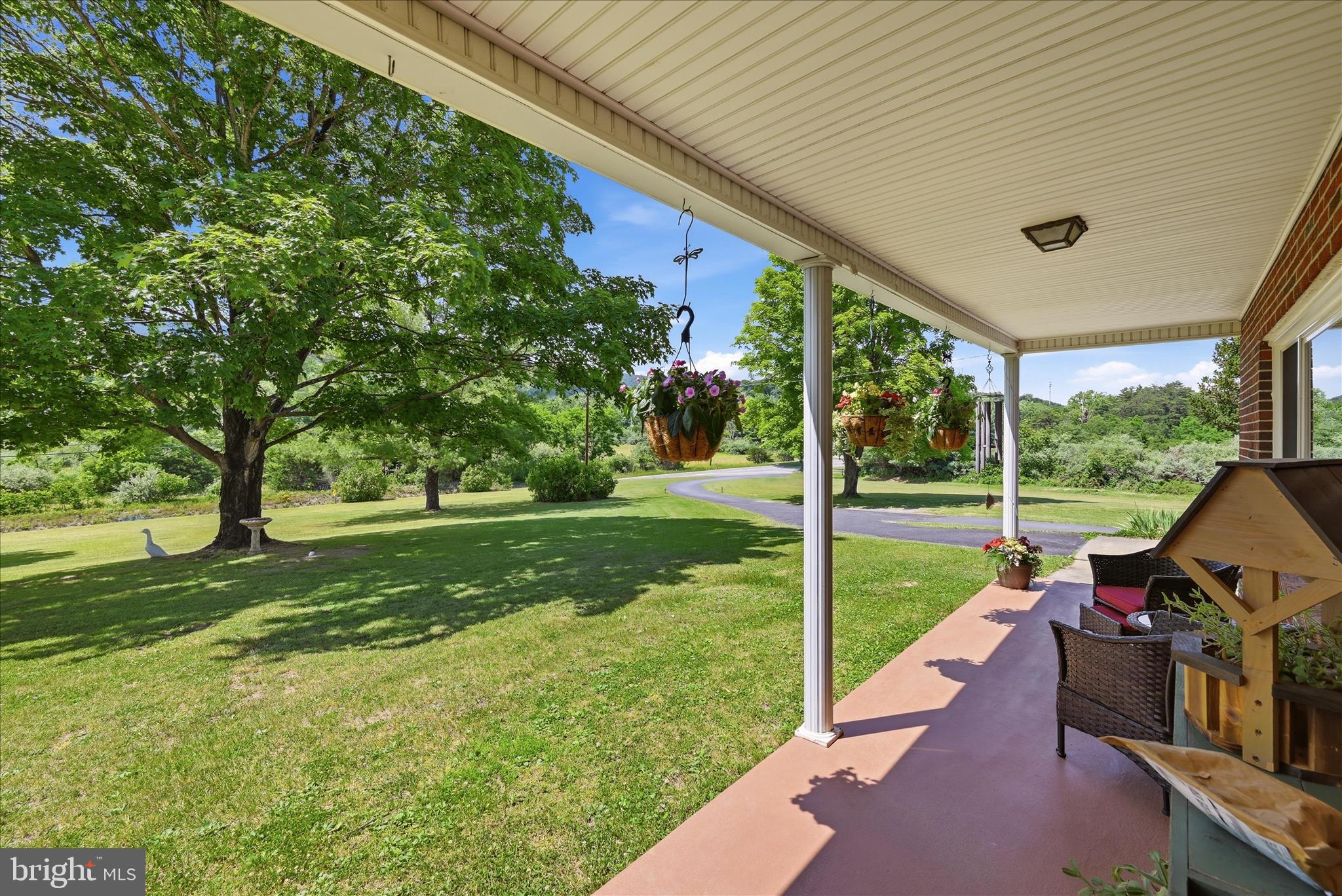 9581 Valley Road Berkeley Springs, WV 25411 - Photo 3 of 69 Front Porch View