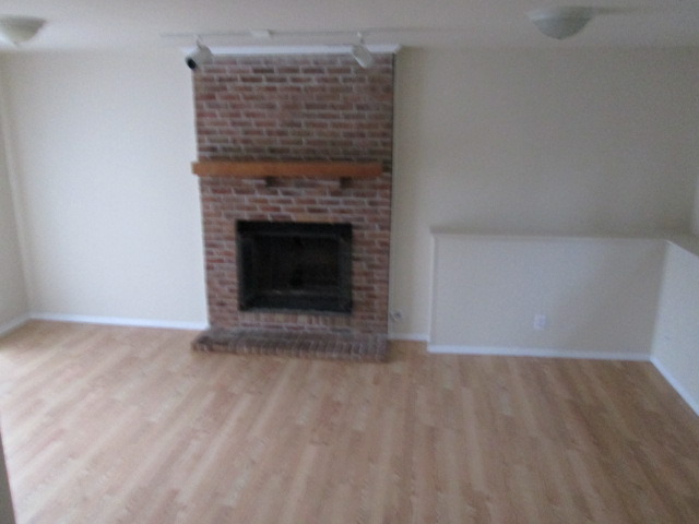 3055 Timber Hill Lane Aurora, IL 60504 - Photo 16 of 23 a view of empty room with wooden floor and fireplace