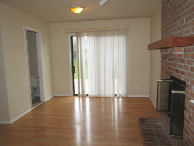 3055 Timber Hill Lane Aurora, IL 60504 - Photo 17 of 23 a view of an empty room with a fireplace and a window