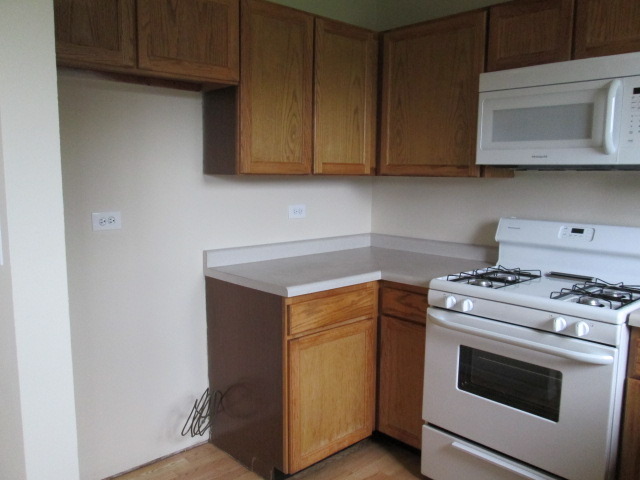 3055 Timber Hill Lane Aurora, IL 60504 - Photo 8 of 23 a kitchen with a stove and a microwave