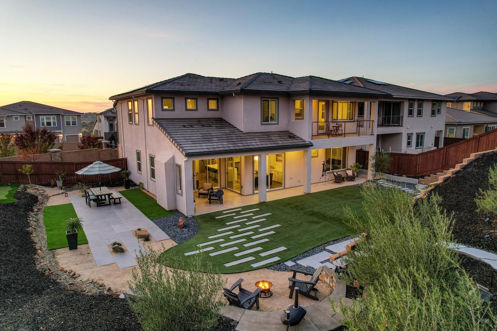 3063 Sherman Way El Dorado Hills, CA 95762 - Photo 53 of 75 an aerial view of a house with a garden
