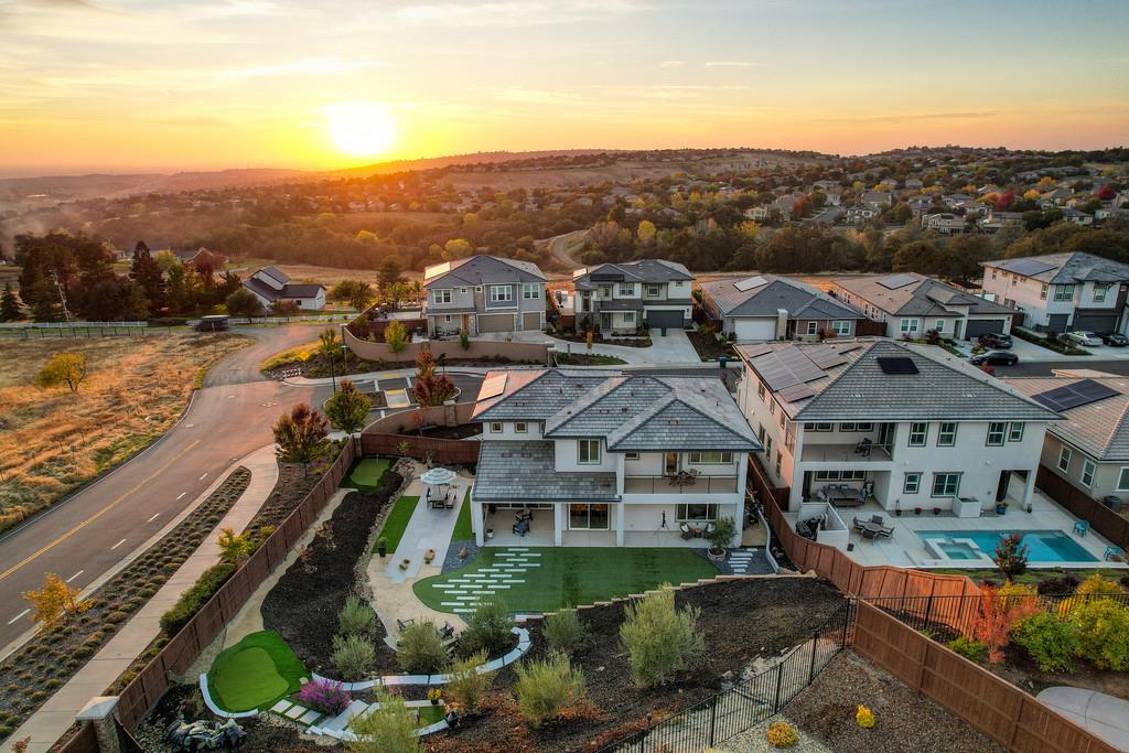 3063 Sherman Way El Dorado Hills, CA 95762 - Photo 62 of 75 an aerial view of residential houses with outdoor space