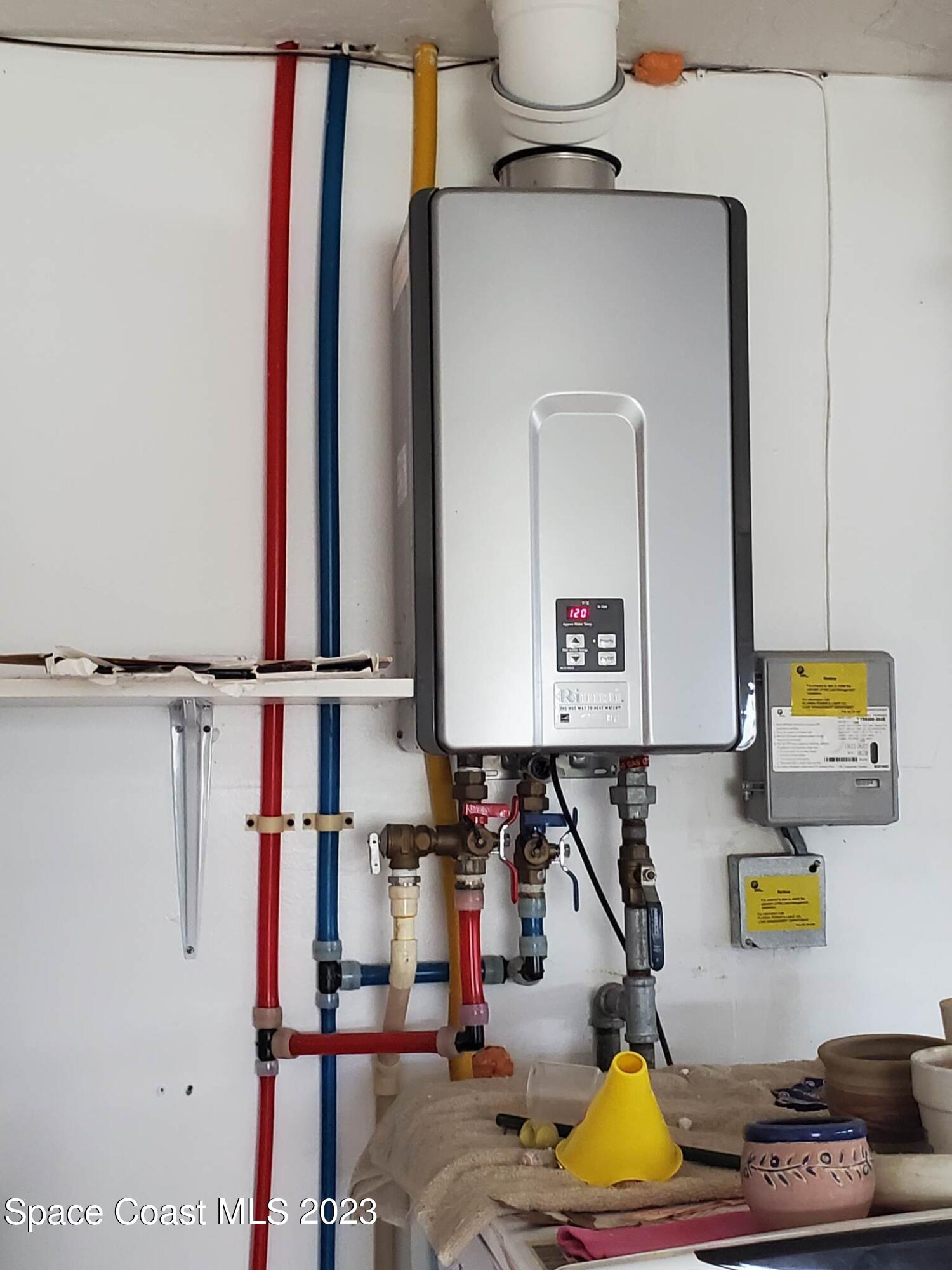 3030 Hield Road Melbourne, FL 32904 - Photo 33 of 36 Tankless GAS water heater