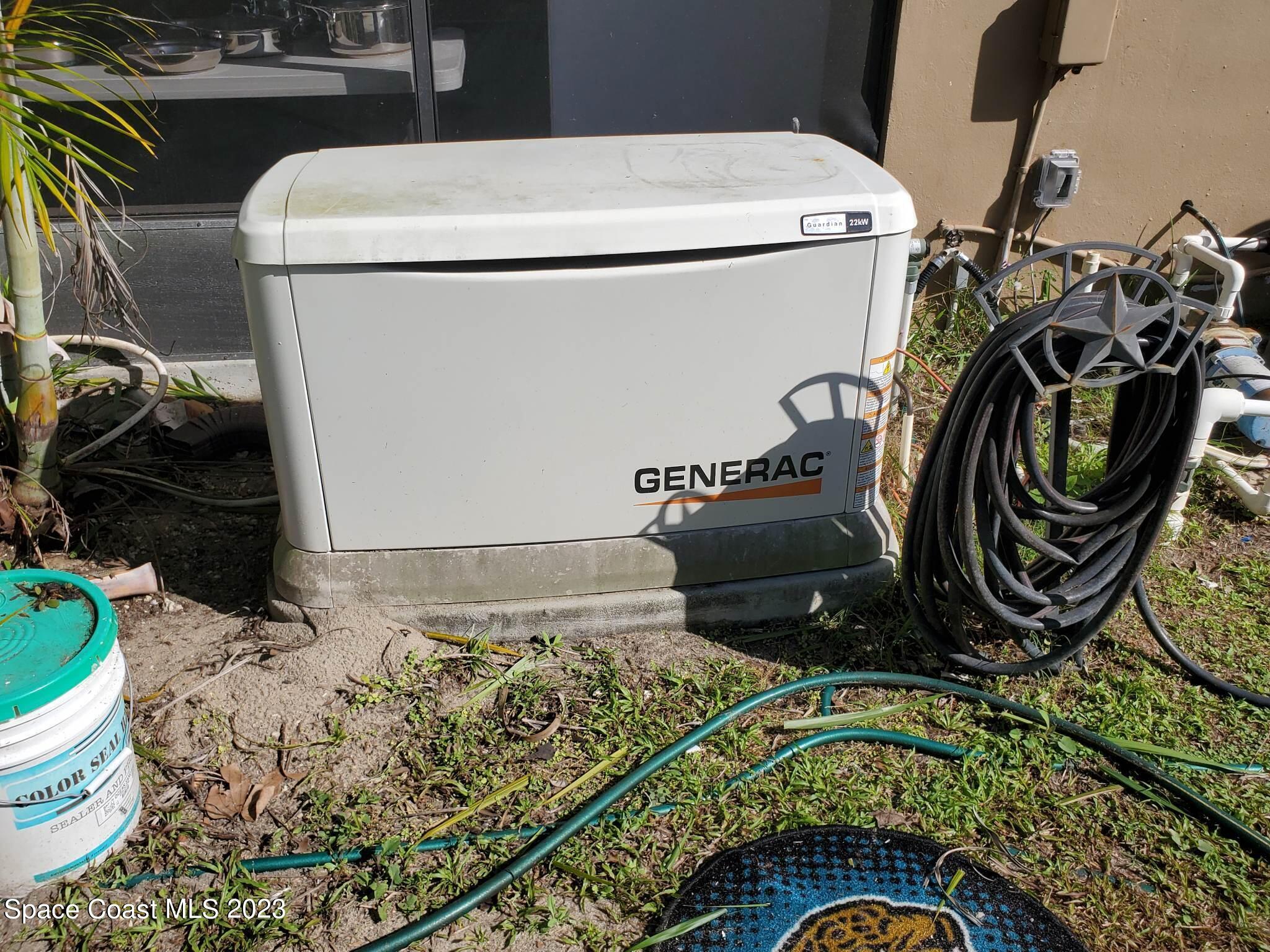 3030 Hield Road Melbourne, FL 32904 - Photo 34 of 36 Generac whole home generator