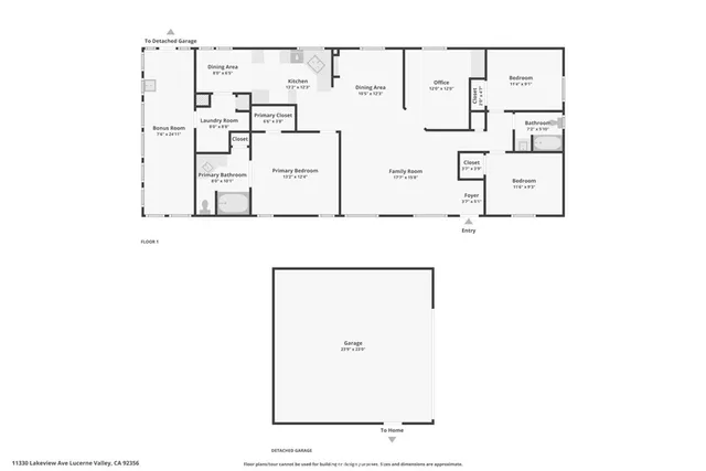 $325,000 | 11330 Lakeview Avenue, Lucerne Valley, CA 92356