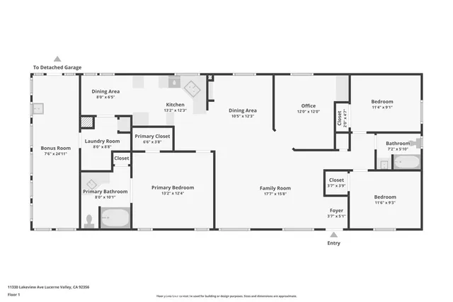 $325,000 | 11330 Lakeview Avenue, Lucerne Valley, CA 92356
