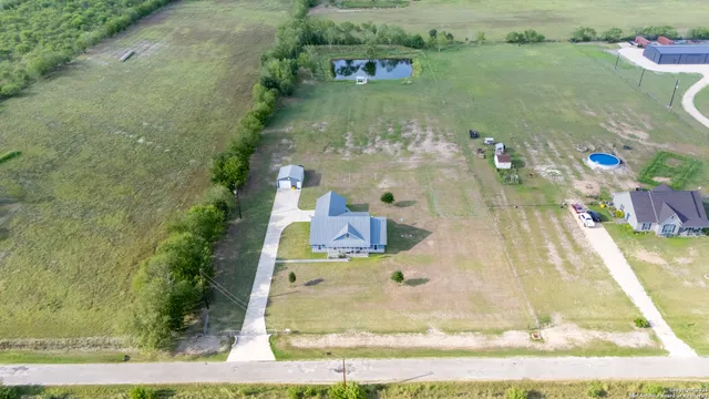 a view of a wooden door
