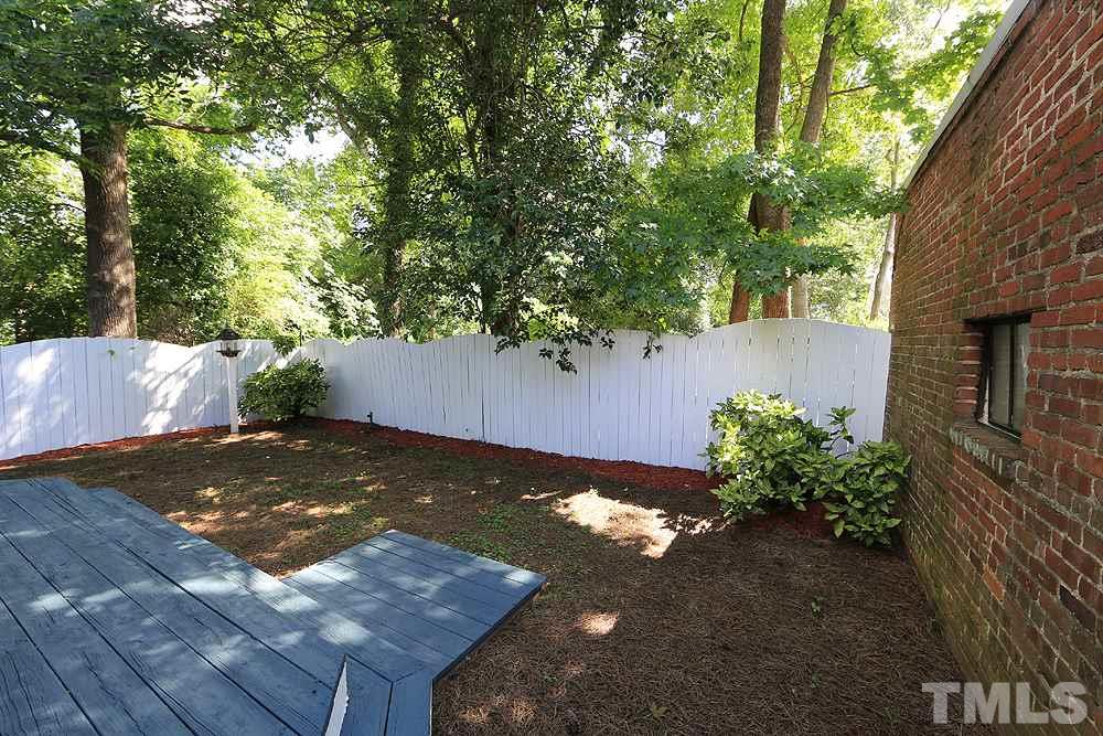 1906 Sunset Drive Raleigh, NC 27608 - Photo 20 of 21 a view of a backyard