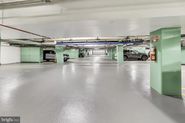 a front view of a building with street view