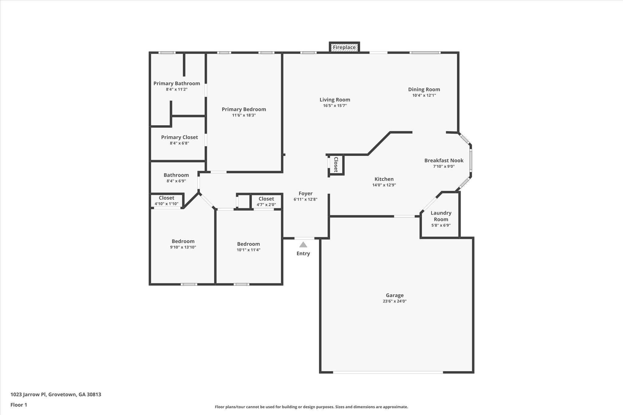 1023 Jarrow Place Grovetown, GA 30813 - Photo 41 of 41