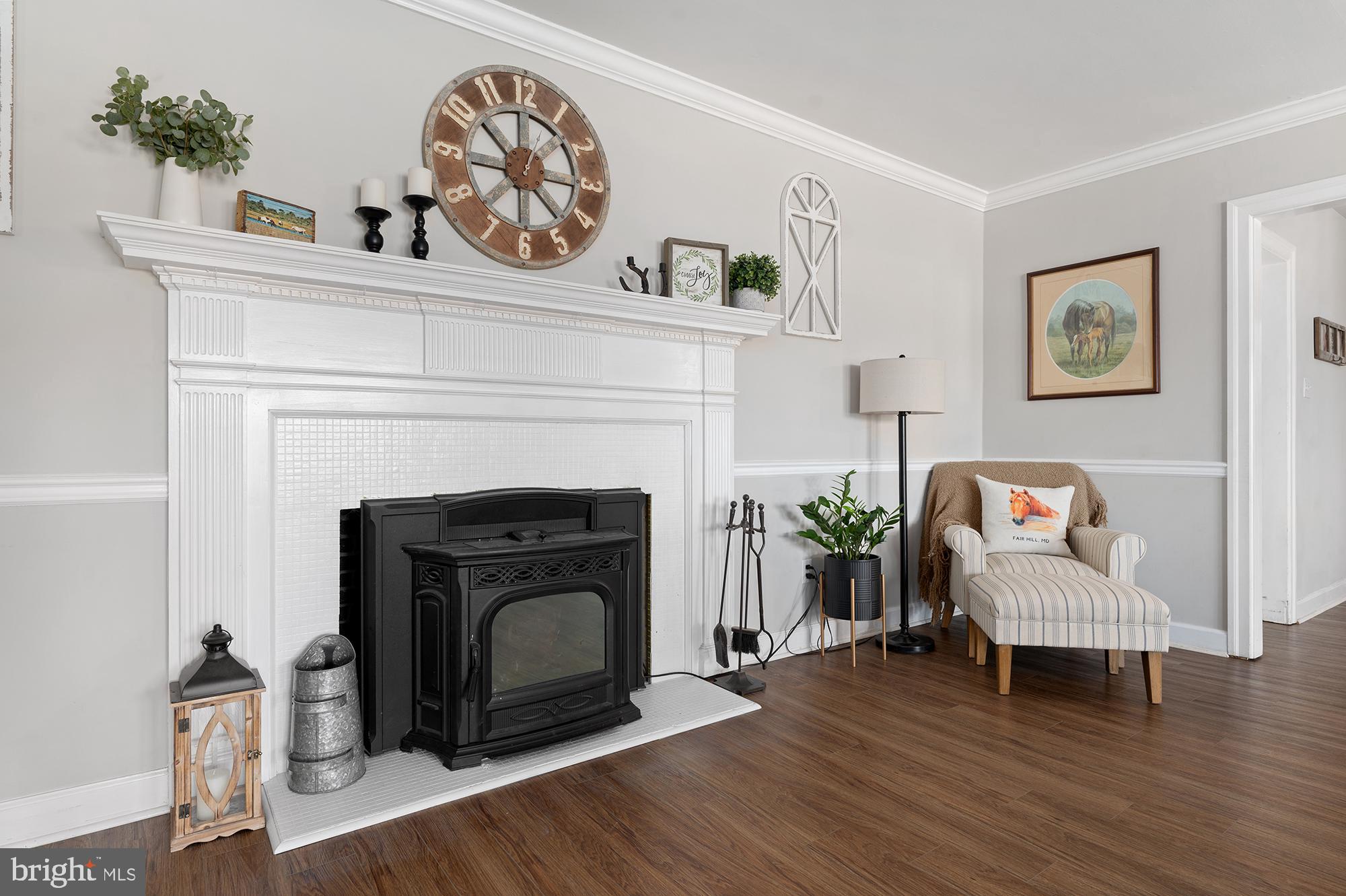 900 Union Church Road Elkton, MD 21921 - Photo 13 of 51 a living room with furniture and a fireplace