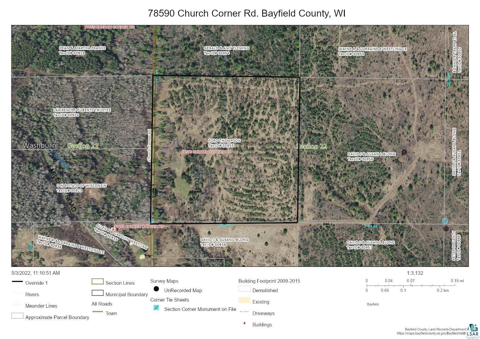 78590 Church Corner Road Washburn, WI 54891 - Photo 2 of 12 Gallery Image 2