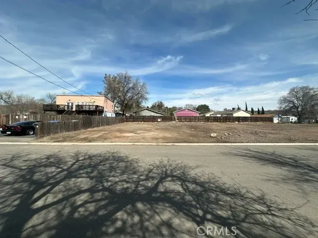 a view of building with ocean view