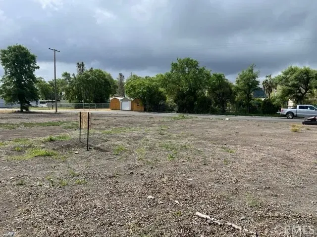 a view of building with ocean view