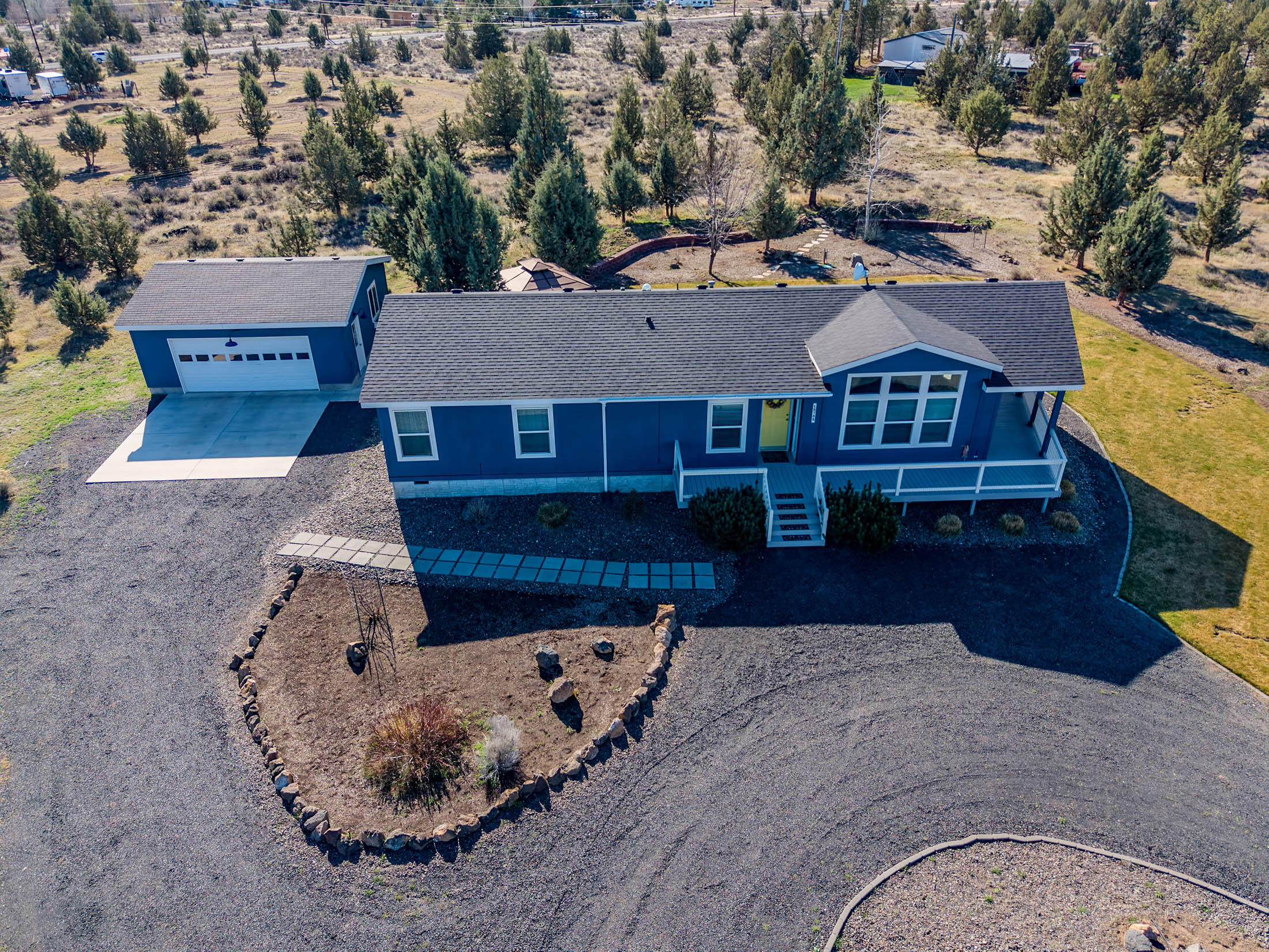 15755 Southwest Perch Road Terrebonne, OR 97760 - Photo 1 of 47 Aerial westerly facing home