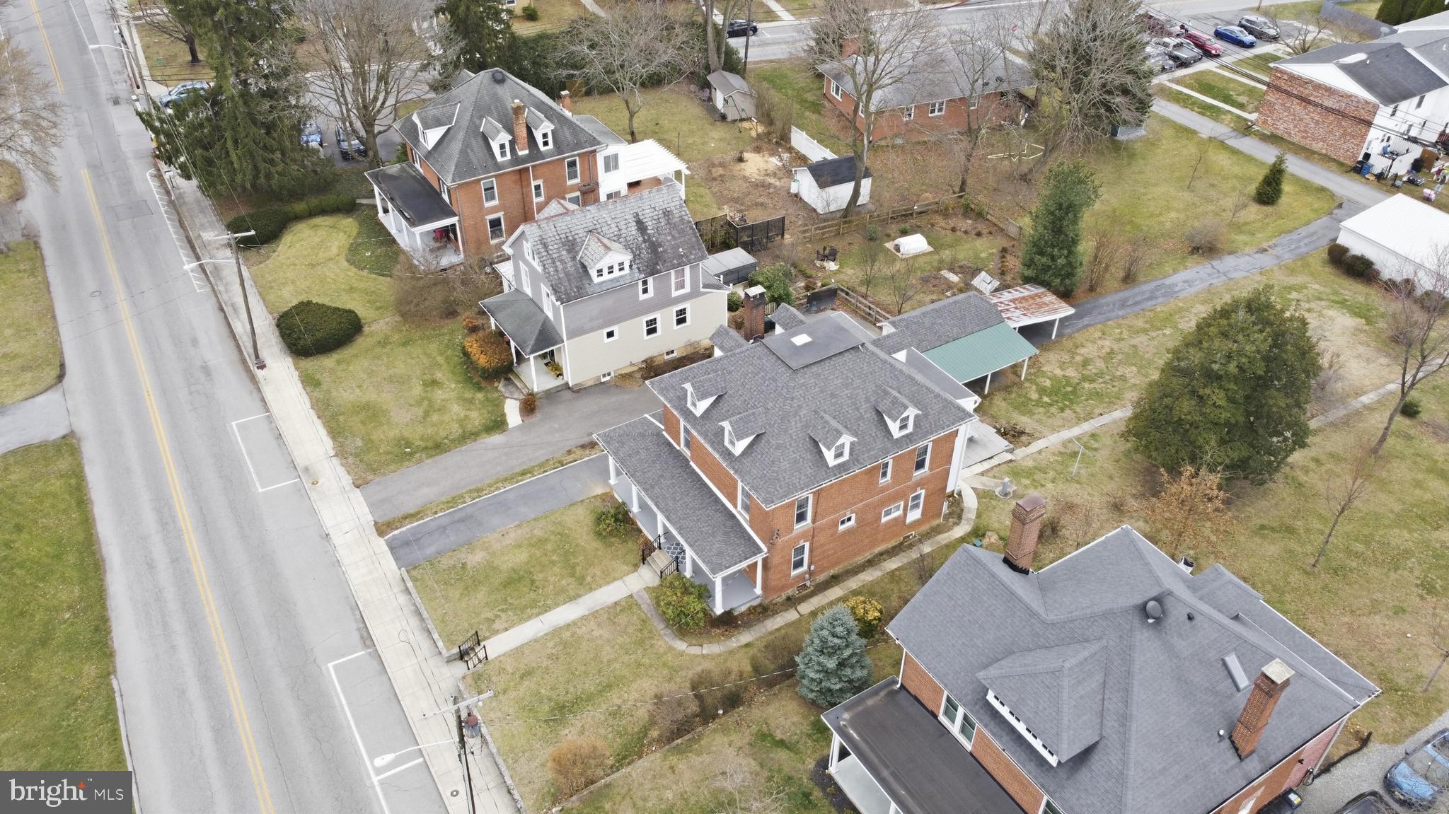 72 South Main Street Smithsburg, MD 21783 - Photo 41 of 48 an aerial view of residential houses with outdoor space