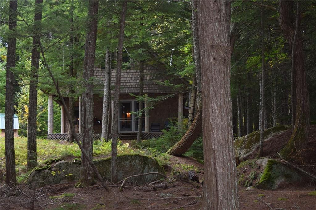 572 Sys Road Lakeville, ME 04487 - Photo 5 of 35 Looking at the cottage from lake side...