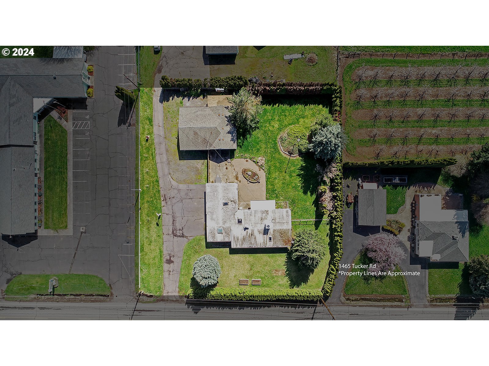1465 Tucker Road Hood River, OR 97031 - Photo 44 of 48 an aerial view of a house