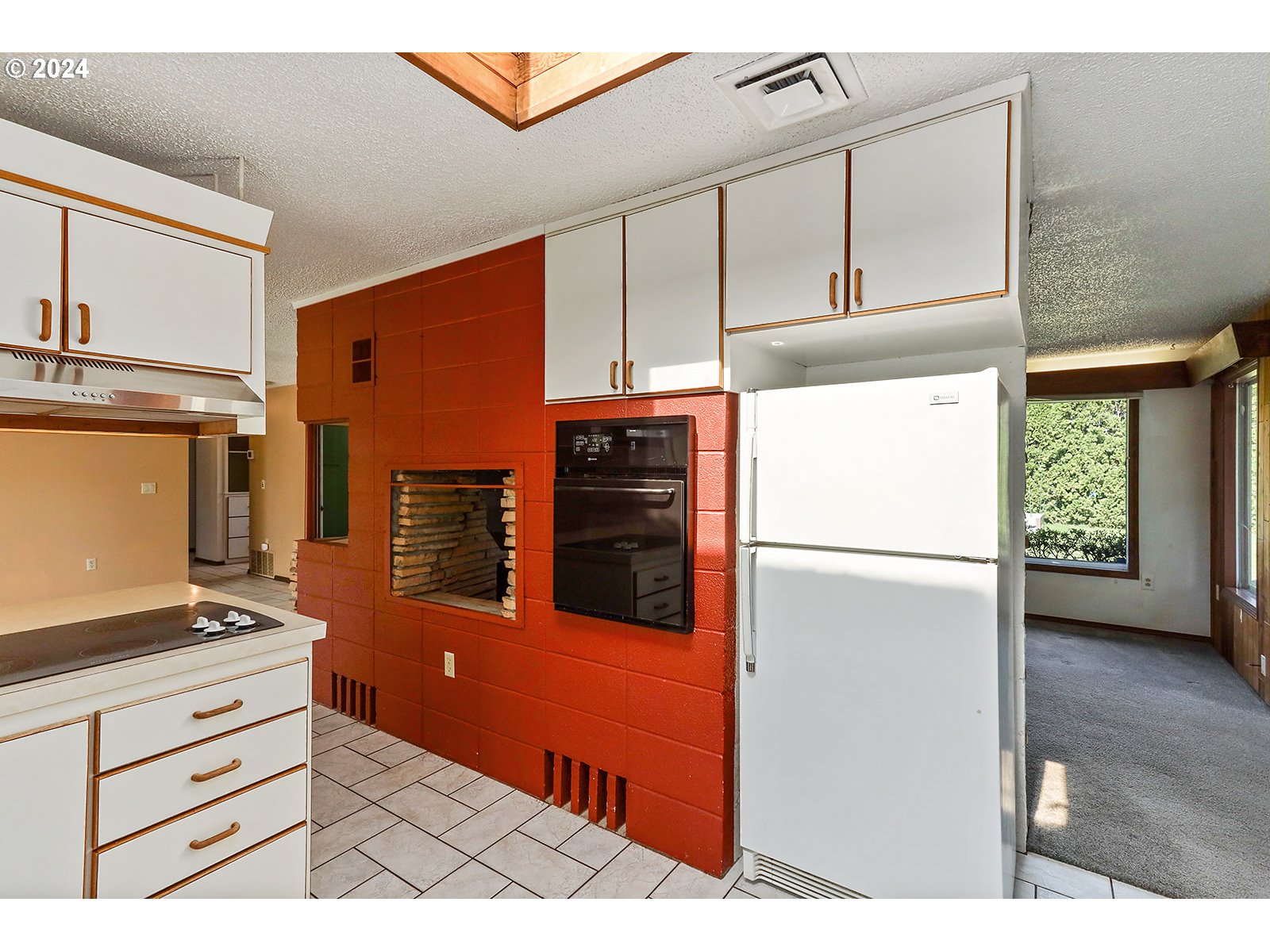 1465 Tucker Road Hood River, OR 97031 - Photo 6 of 48 a kitchen view with cabinets stainless steel appliances and a window