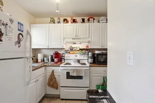 a bedroom with a bed and closet