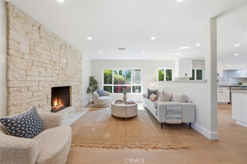 4611 Vanderhill Road Torrance, CA 90505 - Photo 6 of 42 Digitally altered fireplace photo