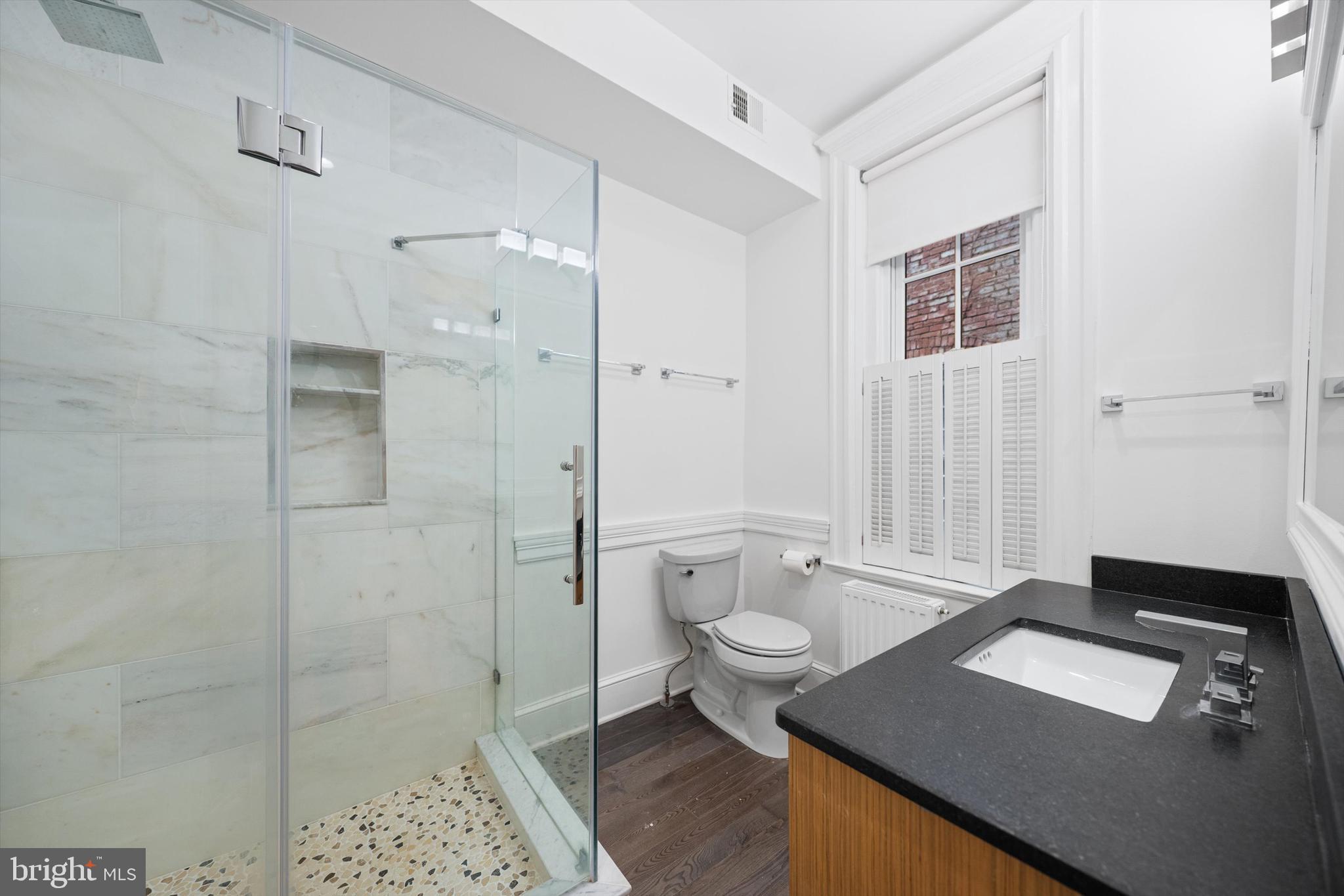 2134 R Street Northwest Washington, DC 20008 - Photo 14 of 36 Full bathroom with standing shower
