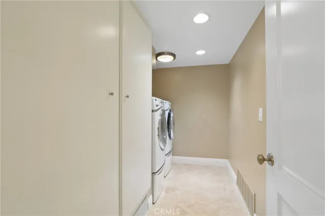 a view of hallway with shower