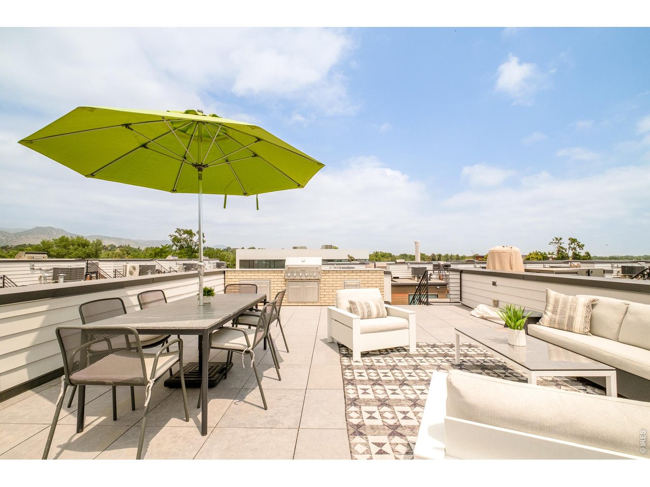 2455 Walnut Street Boulder, CO 80302 - Photo 44 of 46 20x27 rooftop deck with built-in BBQ