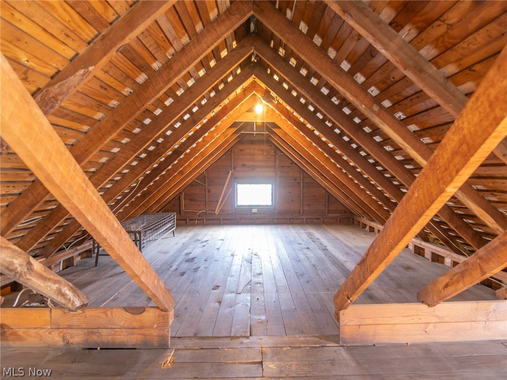 4041 Granger Road Akron, OH 44333 - Photo 18 of 34 Even the unfinished Attic is beautiful.