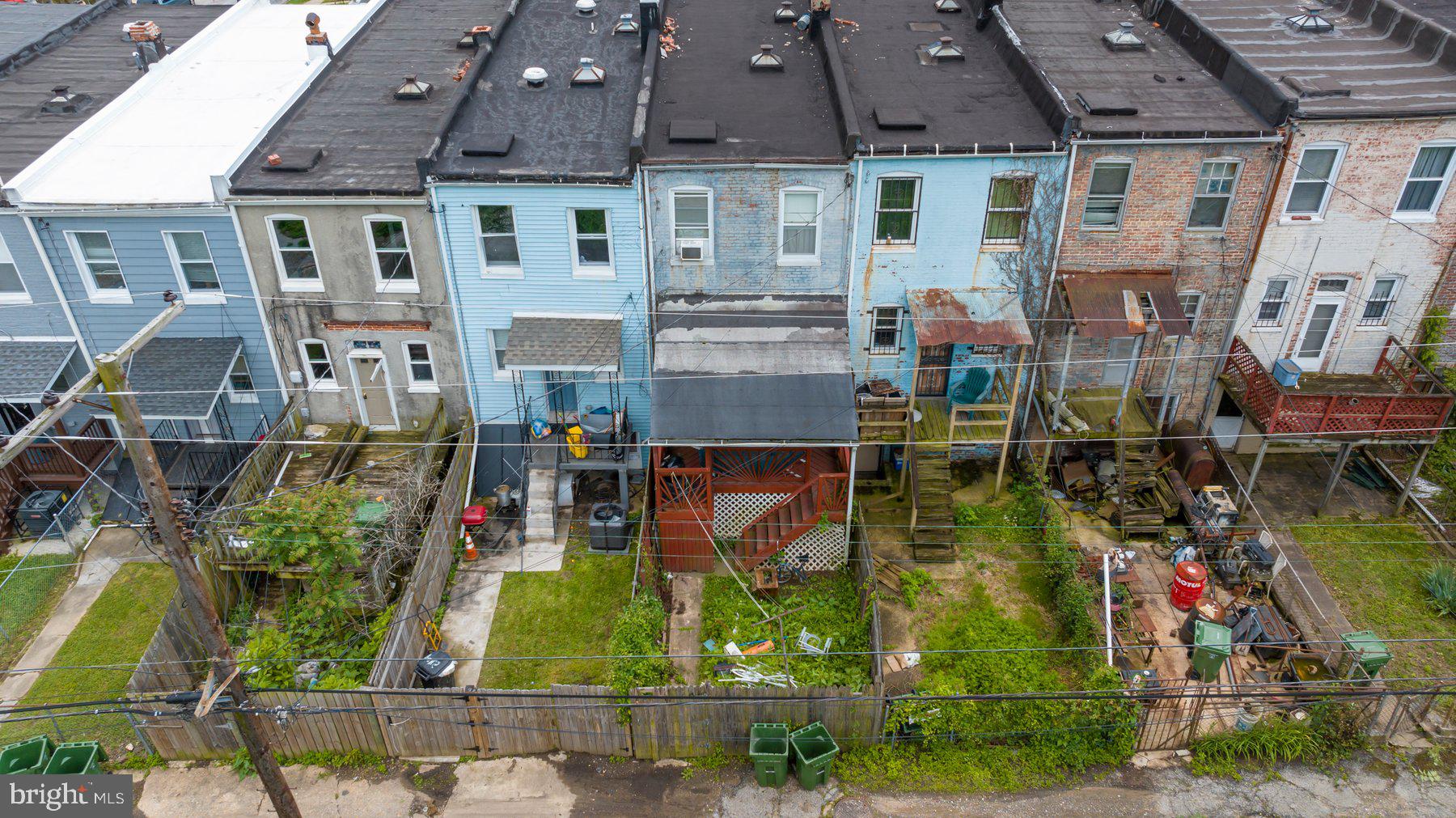 2810 Ellicott Driveway Baltimore, MD 21216 - Photo 6 of 11 an aerial view of a house with a swimming pool