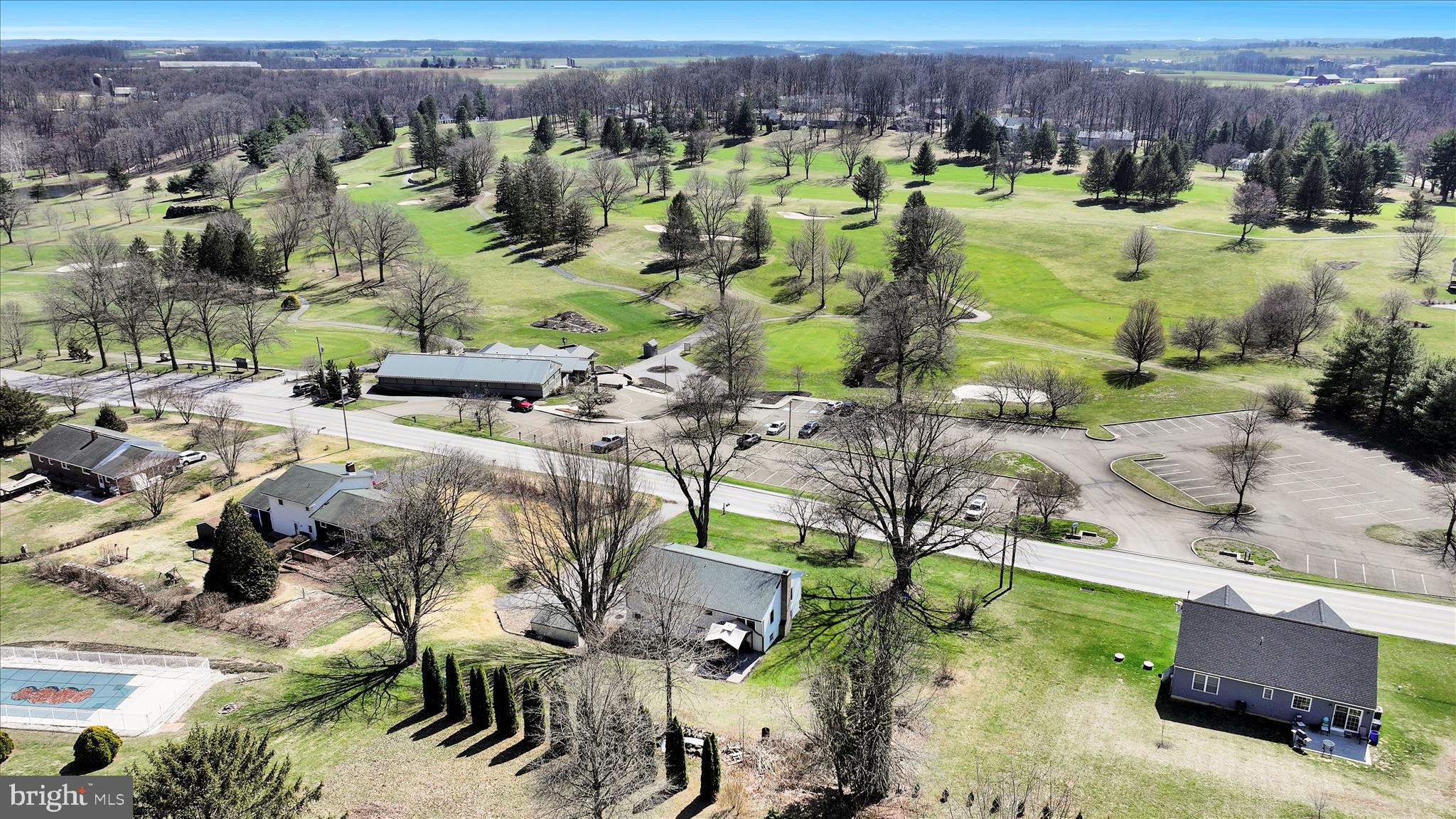 668 Scotland Road Quarryville, PA 17566 - Photo 36 of 41 an aerial view of a houses with a yard