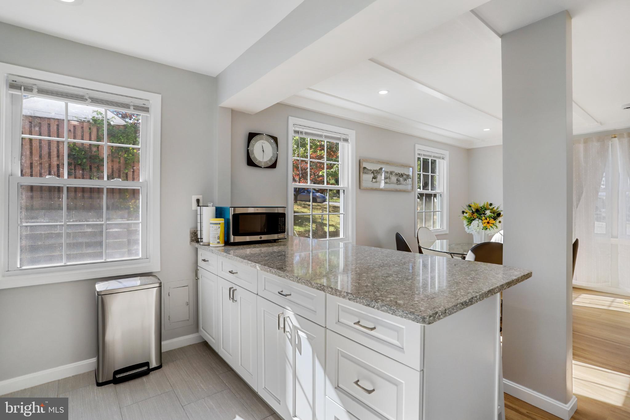 6908 Barrett Road Falls Church, VA 22042 - Photo 20 of 44 Bright and airy kitchen with modern finishes.