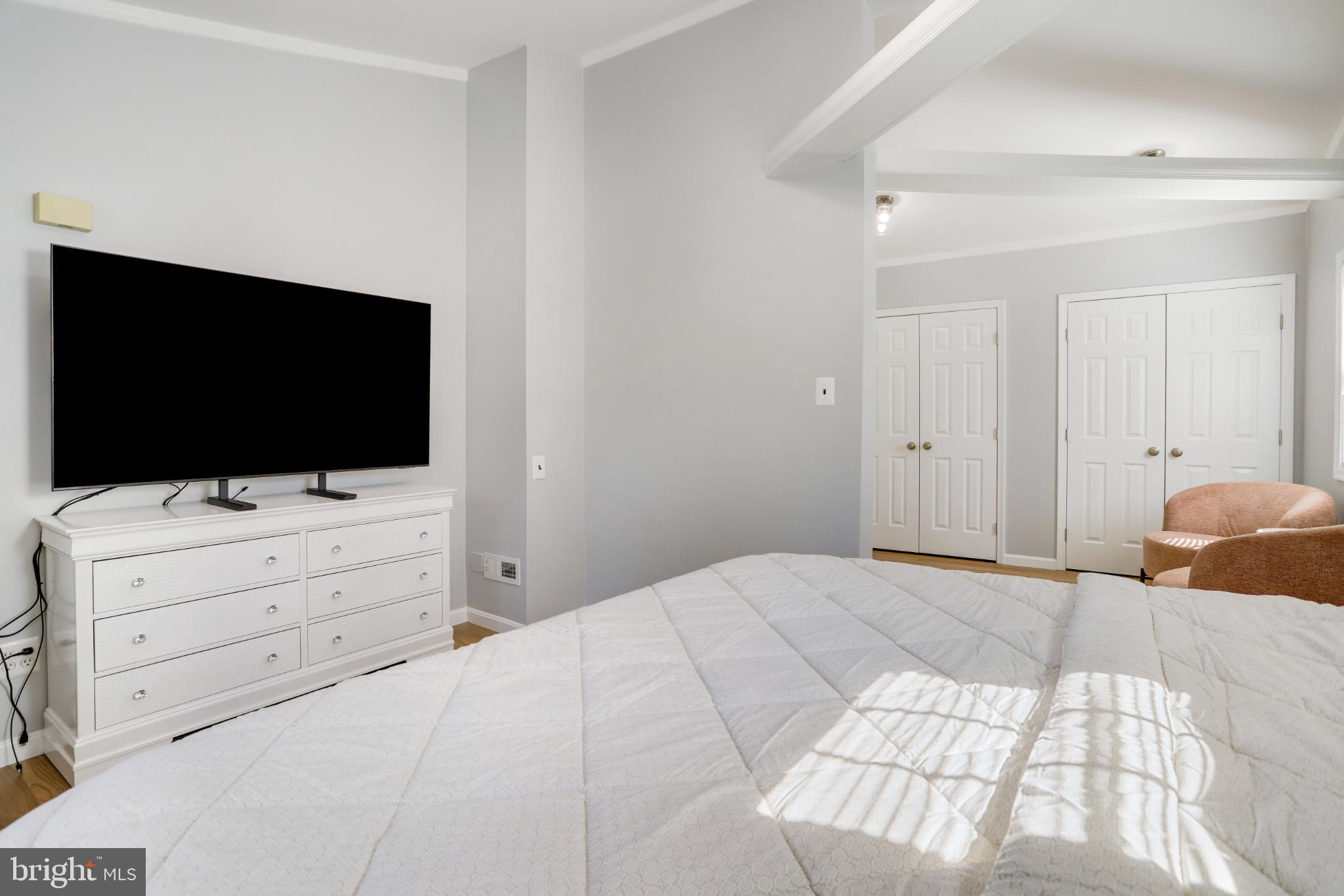 6908 Barrett Road Falls Church, VA 22042 - Photo 8 of 44 Bright and airy bedroom with modern touches.