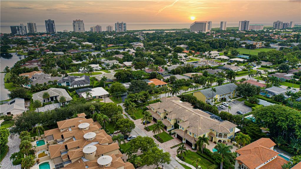 4819 West Blvd Court, Unit 103 Naples, FL 34103 - Photo 19 of 19 an aerial view of a city with lots of residential buildings