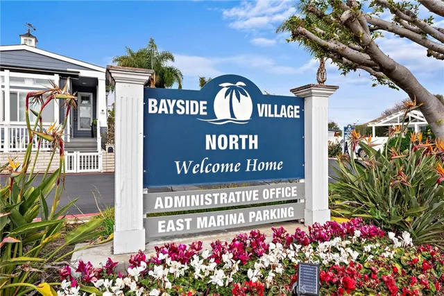 a sign on the side of the building