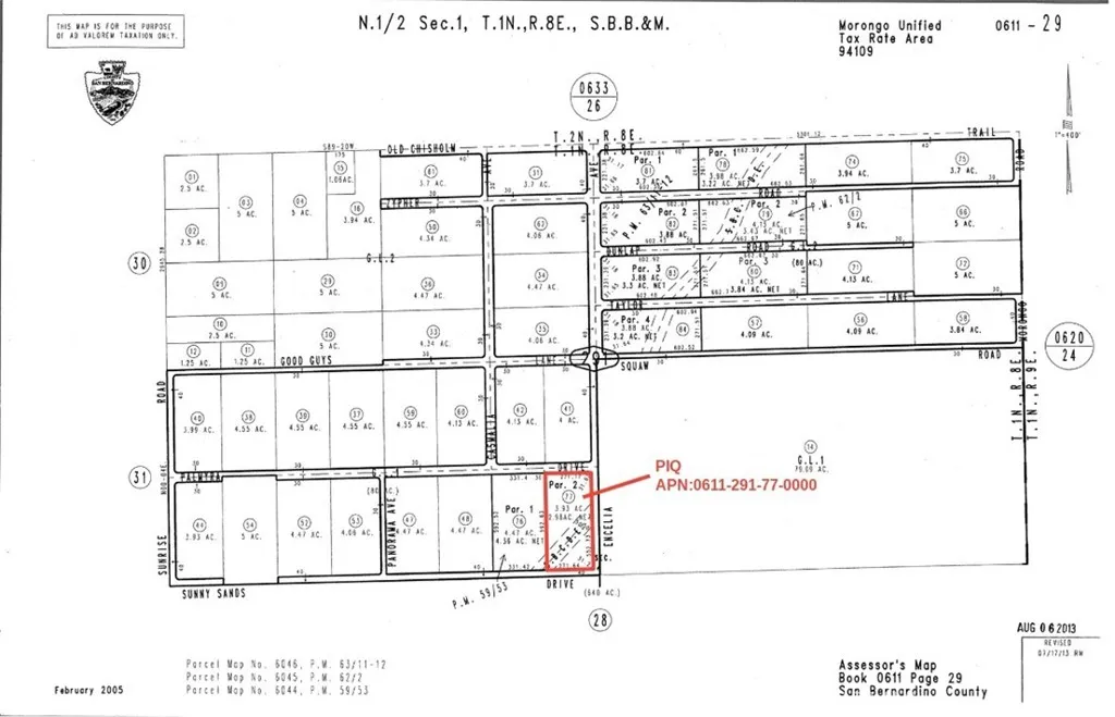 0 El Sando Road Twentynine Palms, CA 92277 - Photo 6 of 6 a picture of a black and white photo