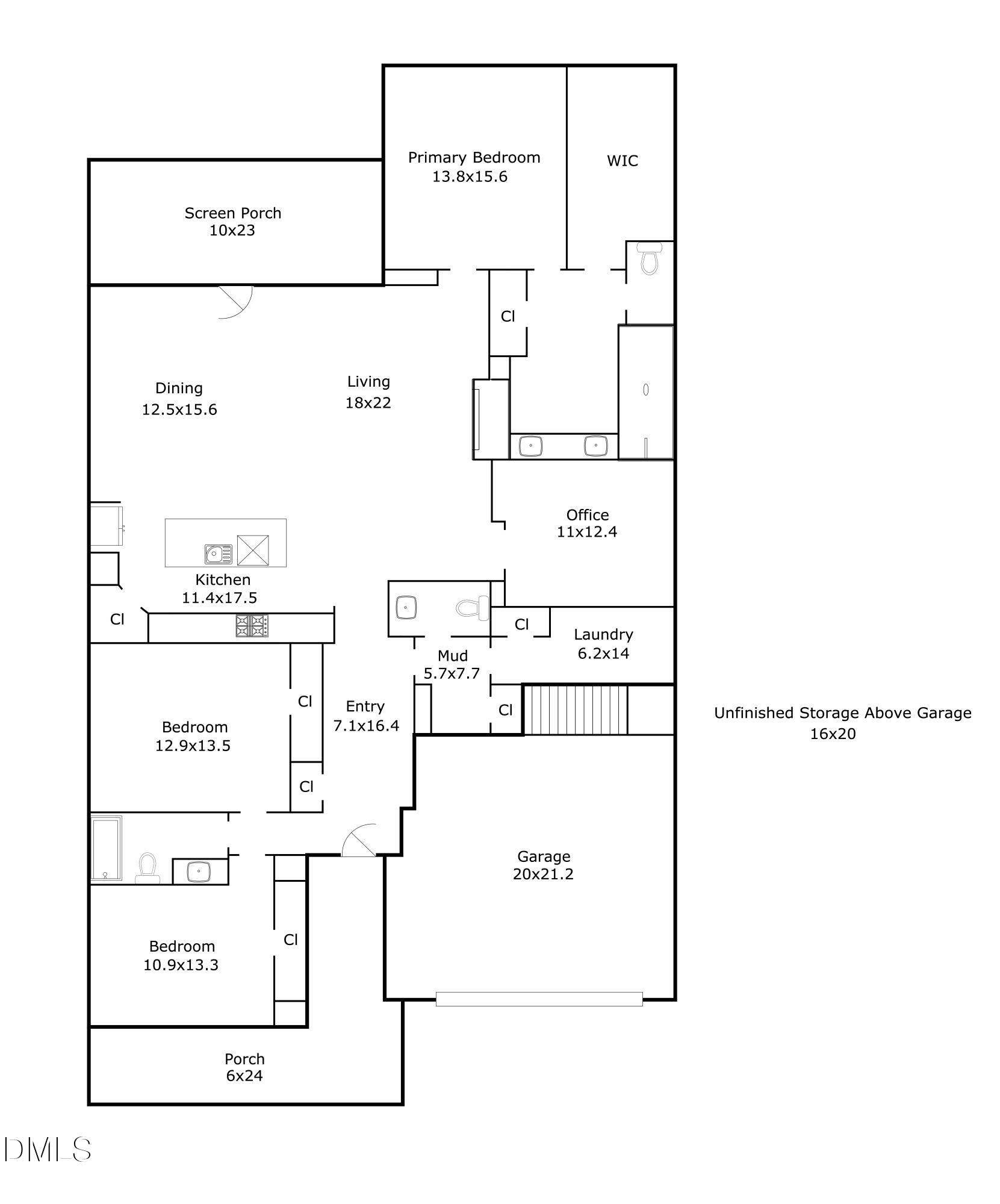 112 Imagine Way Pittsboro, NC 27312 - Photo 41 of 42 Floorplan