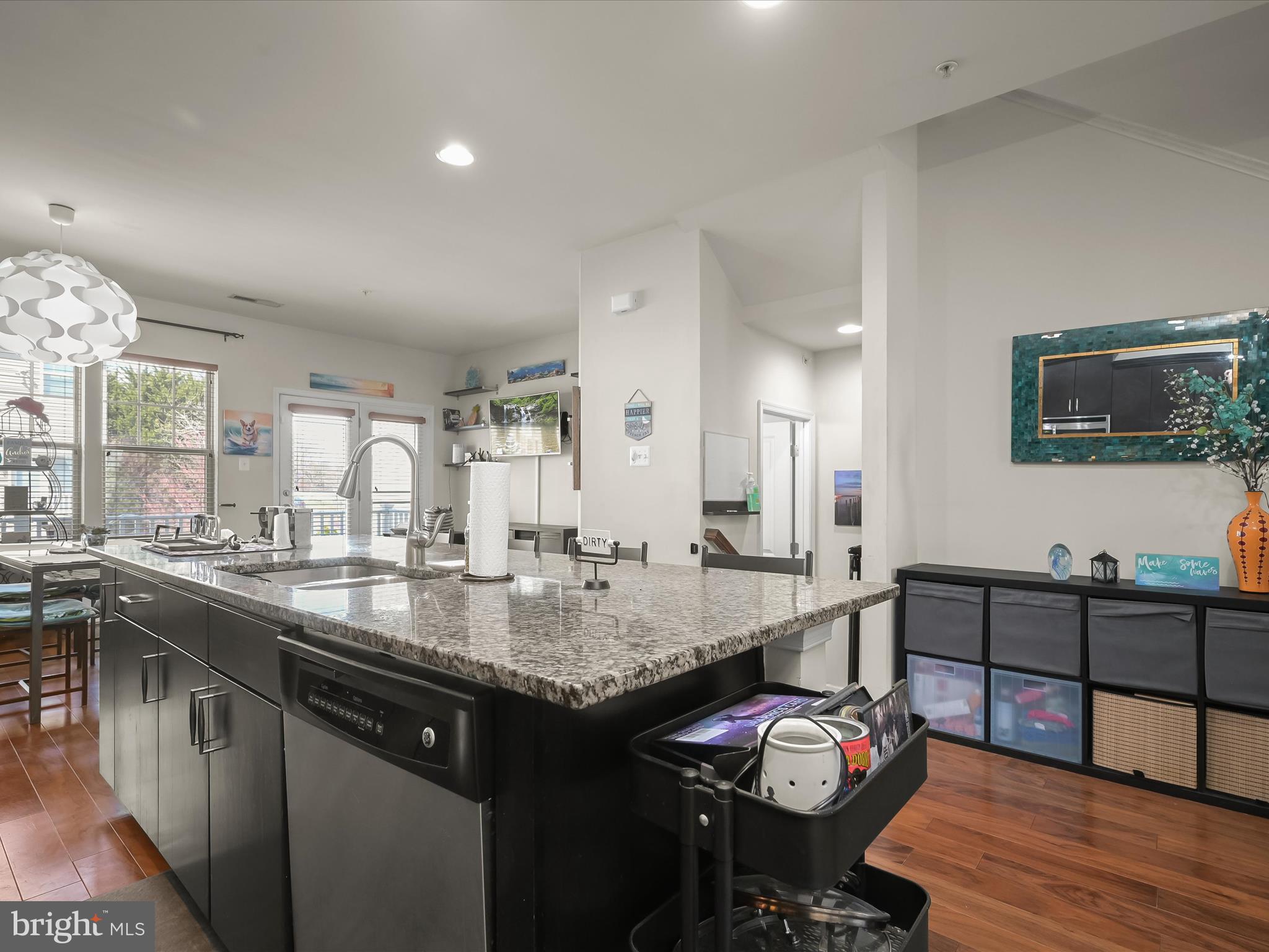 1117 Red Hawk Way Severn, MD 21144 - Photo 20 of 39 a kitchen with granite countertop lots of counter top space