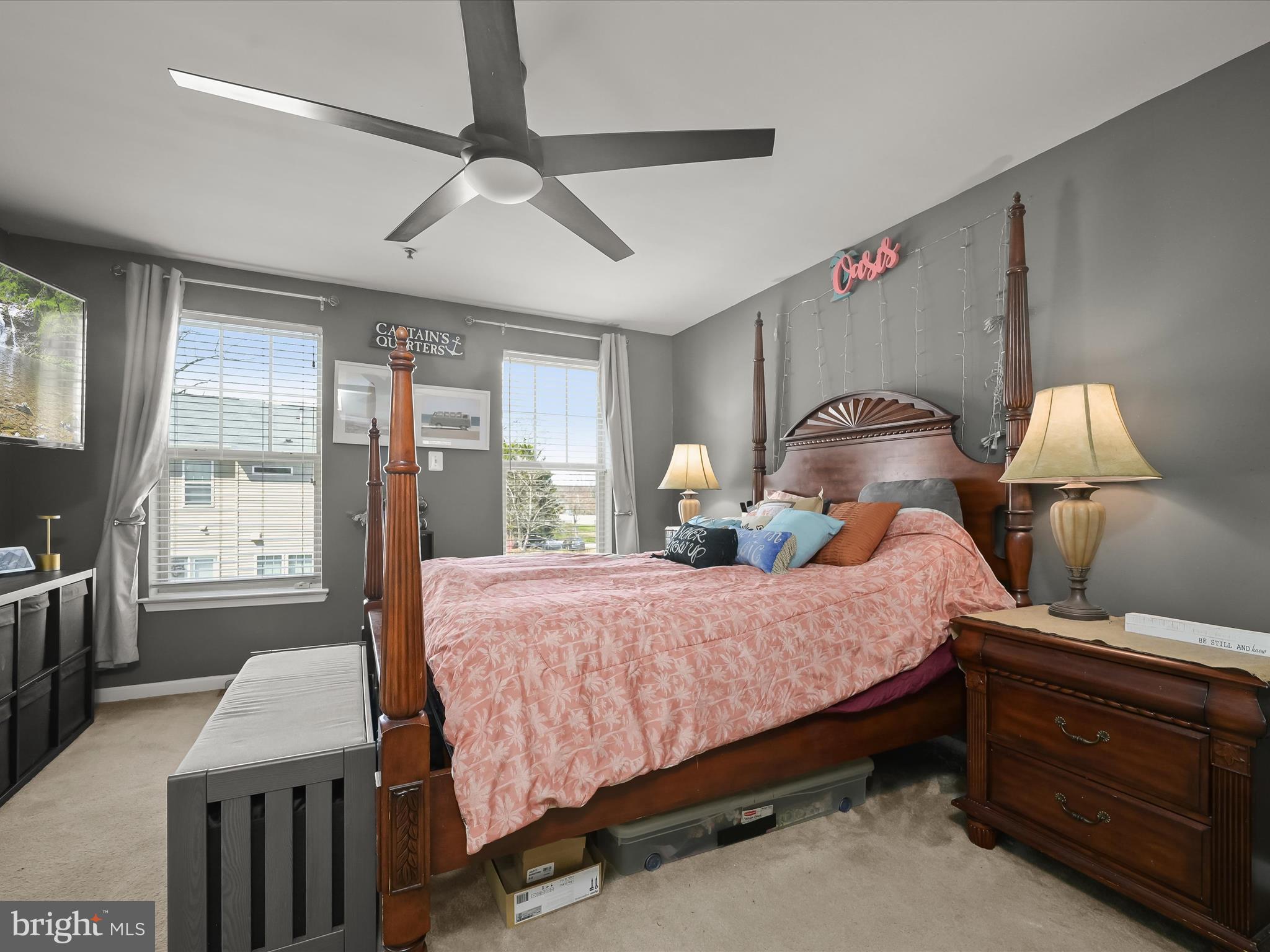 1117 Red Hawk Way Severn, MD 21144 - Photo 28 of 39 a bedroom with a bed and wooden floor