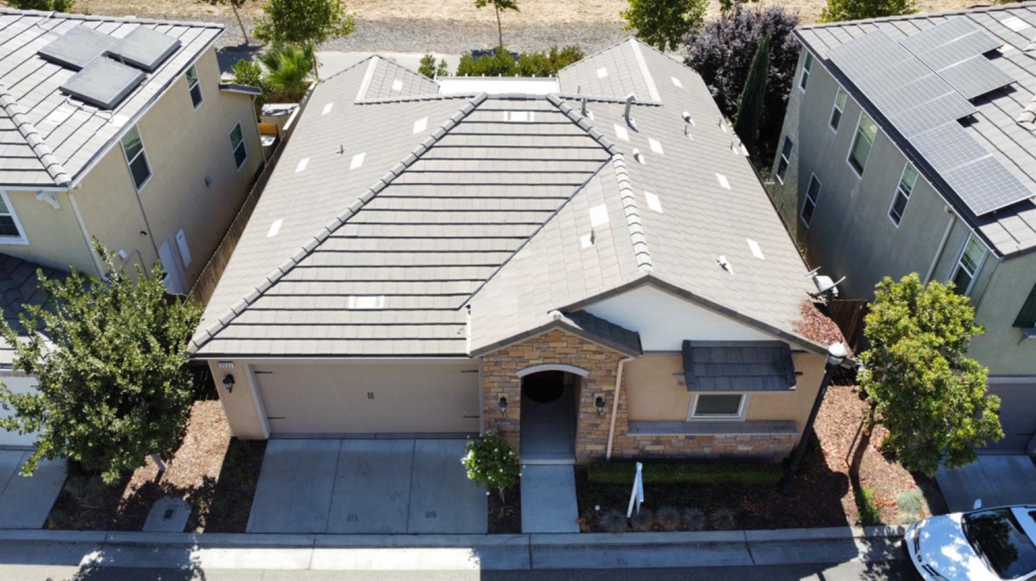 3532 Journey Way Clovis, CA 93619 - Photo 24 of 24 a aerial view of a house with a yard