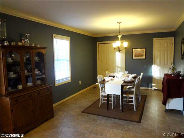 20310 Halligan Park Road Carson, VA 23830 - Photo 11 of 24 a view of a dining room with furniture