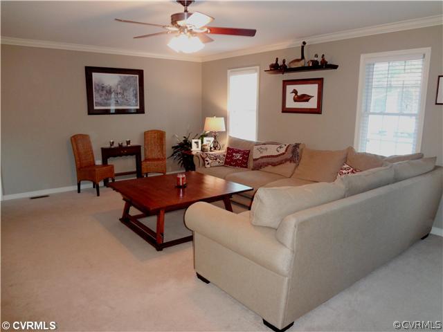 20310 Halligan Park Road Carson, VA 23830 - Photo 5 of 24 a living room with furniture and a window